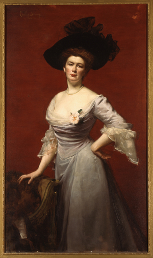 Portrait of Elinor Medill Paterson, 1901 (oil on canvas)