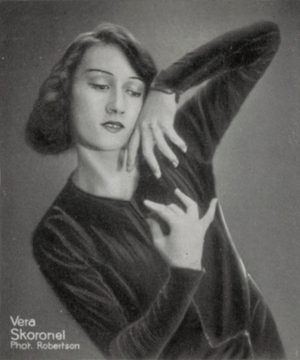 Vera Skoronel (b/w photo)