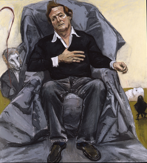 David Hare, 2005 (Pastel on paper)