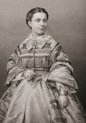 Marietta Piccolomini, 1834 -1899.  Italian soprano.