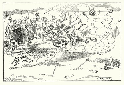 14th October 1066, The Battle of Hastings (litho)