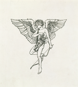 Blind Love, 1895 (pen & ink on paper)