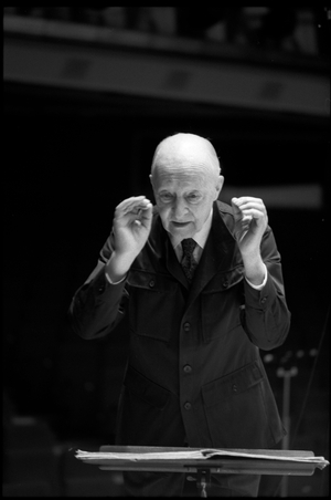 Witold Lutoslawski in Paris, 1993
