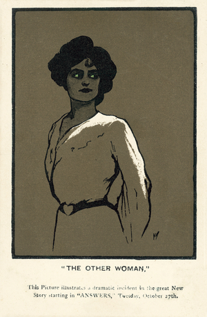 The other woman (colour litho)