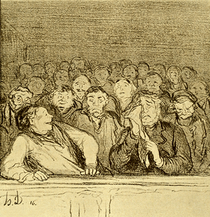 Audience in the Gallery