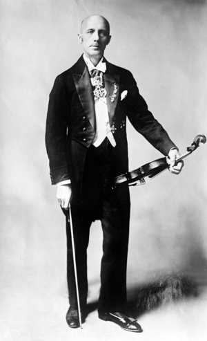 Willy Burmeister (1869-1933) german violonist, c. 1920