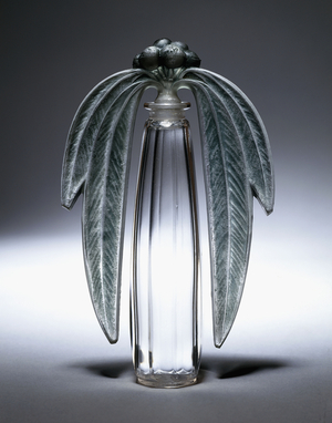 Bouchon Eucalyptus, No. 507, c.1919 (clear, frosted and green-stained glass)