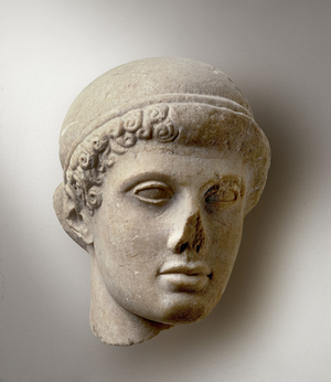 Head of Athena, -470 (Marble)