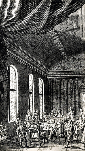 Meeting of the 'Fruitbearing Society' c. 1617 (photo)