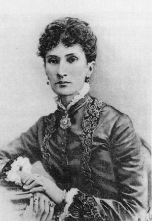 Nadezhda von Meck (1831-94) Russian businesswoman, patron of the arts and financial patron of Tchaikovsky (photo)