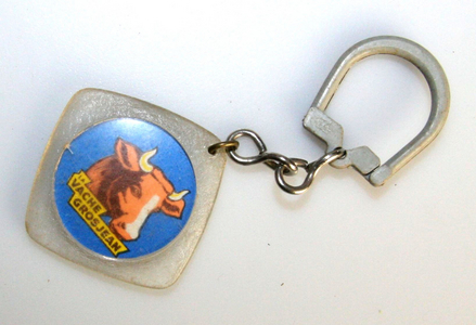 The Grosjean cow 1966 (keyring)