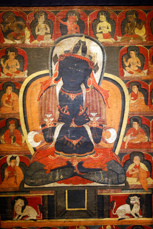 Tibetan thangka (painting)