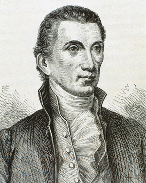 James Monroe (1758-1831), Fifth President of the United States (18171825).