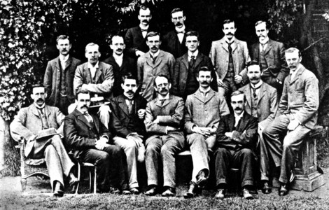 J J Thomson and other Cavendish Laboratory research students