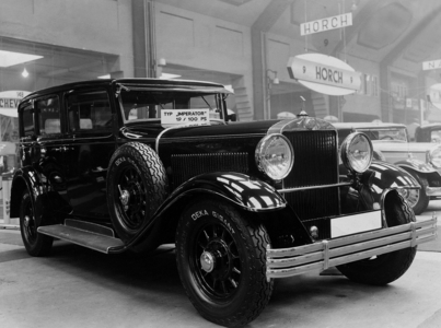 Audi sedan, type 'Imperator', 1931 (b/w photo)