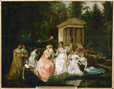 The Rose of Malmaison', c.1867 (painting on canvas)
