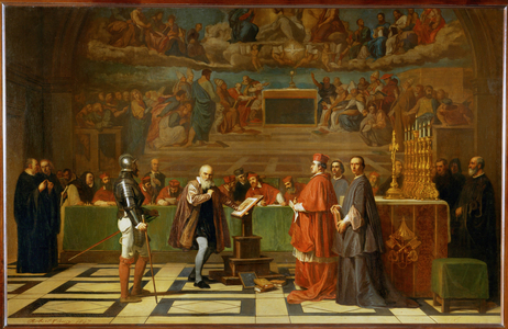 Galileo Galilei before the Holy Office in the Vatican …
