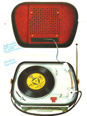 publicite Teppaz electrophone radio
