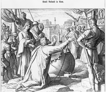 Scene from the New Testament of the Holy Bible