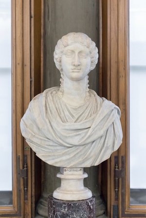 Bust of Poppea (marble)