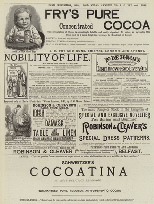 Page of Advertisements (engraving)