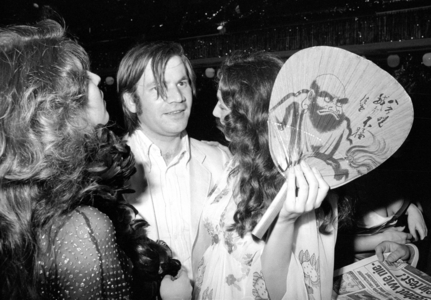 Christine Kaufmann at the German Film Ball in Munich, 1974 (b/w photo)