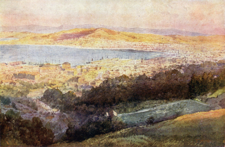 New Zealand: Wellington (colour litho)