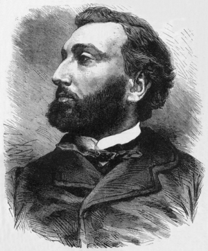 Leon Gambetta, 19th century (engraving)