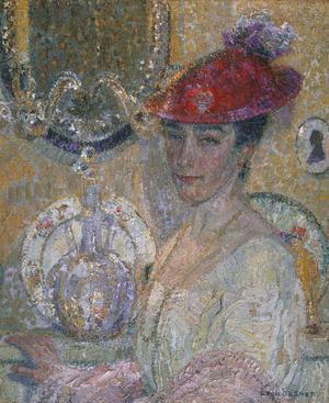 Mlle, 1918 (oil on canvas)