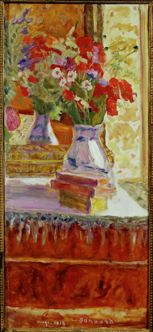 Bouquet de coquelicots (oil on canvas)