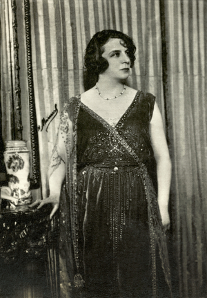 Portrait de Pauline Benda dit Simone (photo)