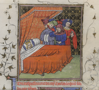 Death-bed of King Charles V