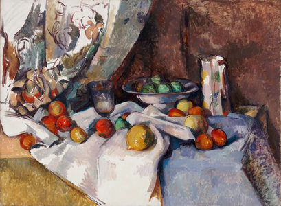 Still Life with Apples, 1895-98 (oil on canvas)