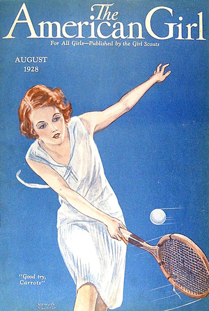 The American Girl Magazine Cover, USA, 1920s