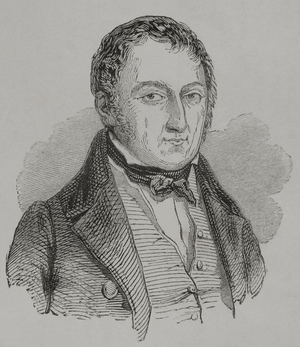 Jacques-Charles Dupont de l'Eure, French statesman, portrait, 19th century (engraving)