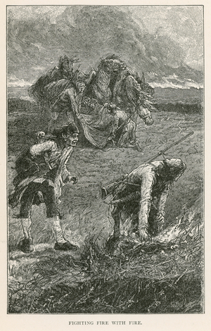 Fighting Fire with Fire (engraving)