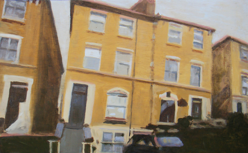 A place to live 41, 2012 (oil on plywood)