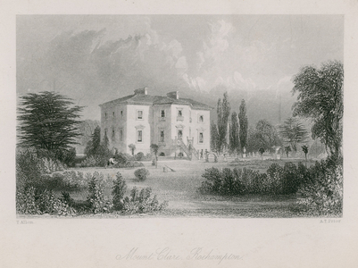 Mount Clare in Roehampton (engraving)