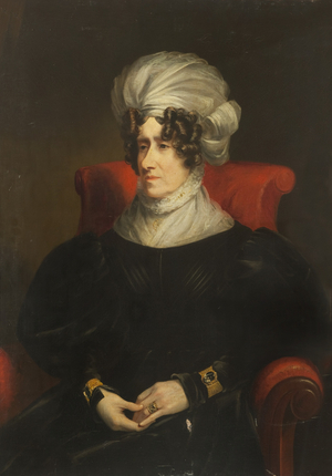 Mrs Fowden Hindle, c.1800 (oil on canvas)