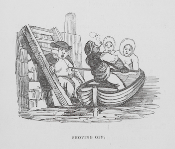 Shoving off (engraving)