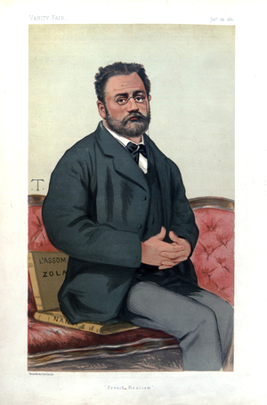 ZOLA Emile - caricature