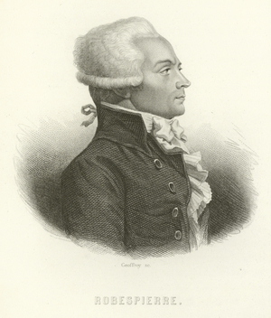 Maximilien de Robespierre (engraving)