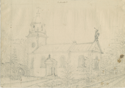 Patshull Church: pencil drawing, nd [1762-1802] (drawing)