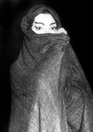 Soprano Maria Callas at london opera in Medea on June 16, 1959