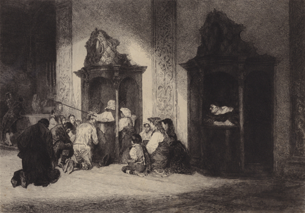 The Kind Confessor (litho)