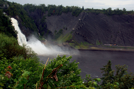 The fall of MONTMORENCY