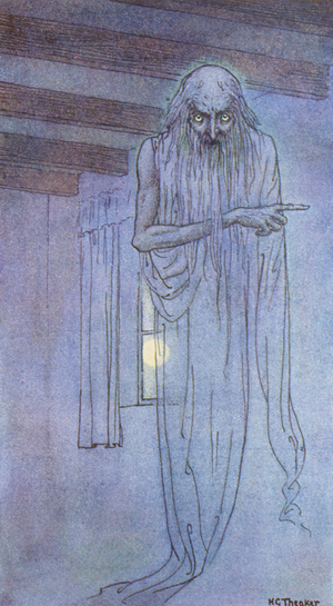 The Ghost (colour litho)