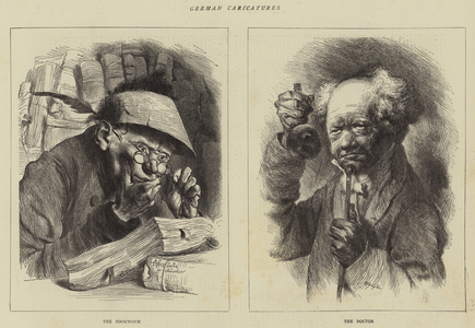 German Caricatures (engraving)