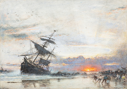 Her Last Voyage, 1909-1910 (watercolour)