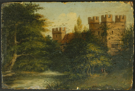 Yanwath Hall, c.1804 (oil on canvas)